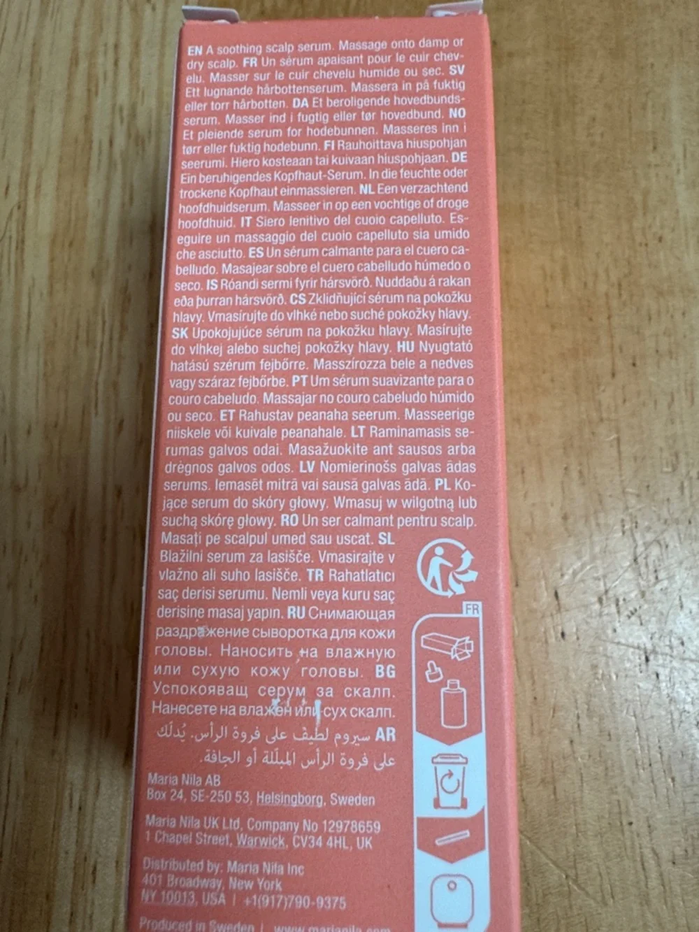 Maria Nila Head & Hair Heal Soothing Serum